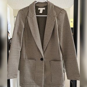 Plaid Blazer